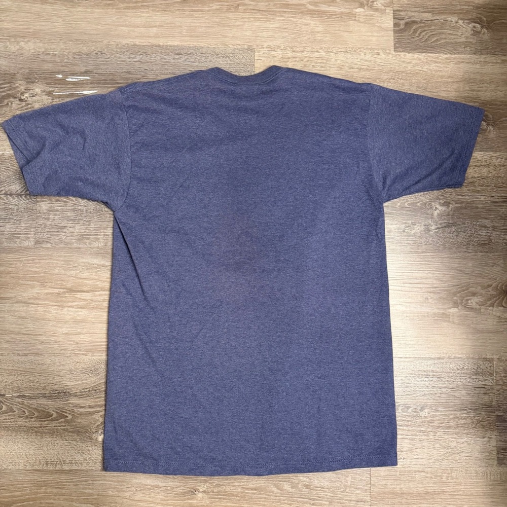 Vintage Mickey Unlimited Disney T Shirt Mens Medium Blue 90s Made in USA Graphic - Picture 4 of 4